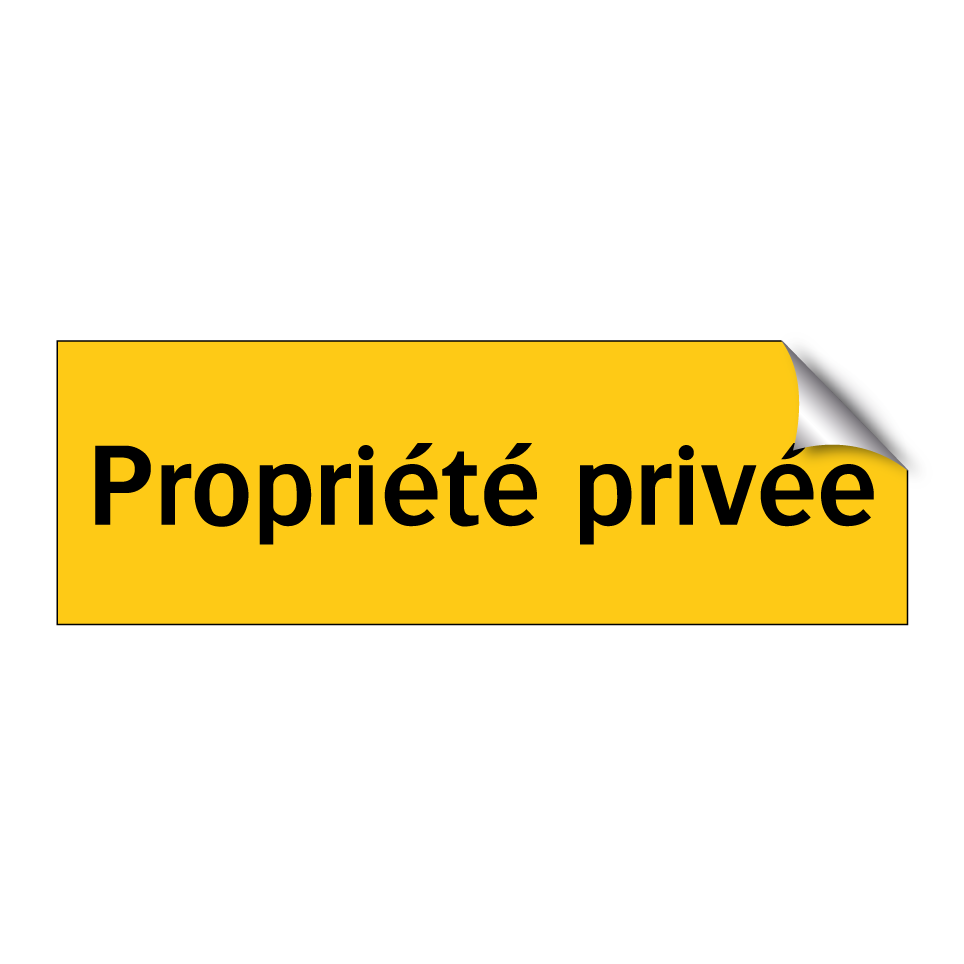 Propriété privée