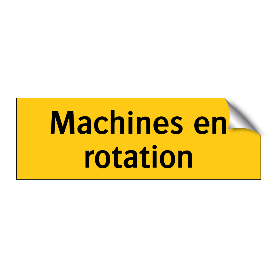 Machines en rotation