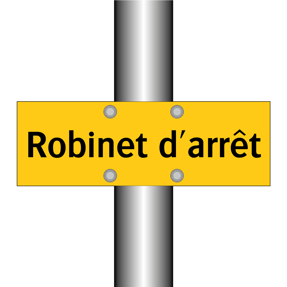 Robinet d'arrêt