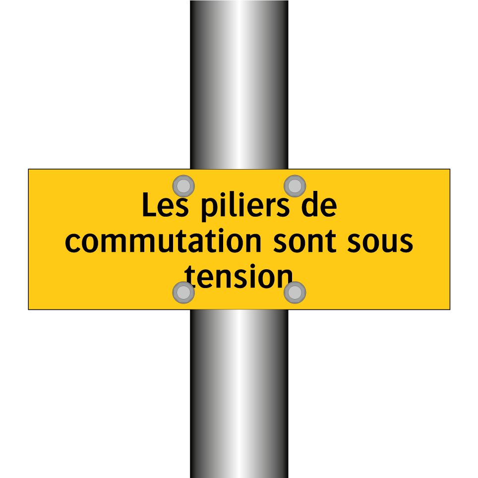 Les piliers de commutation sont sous tension