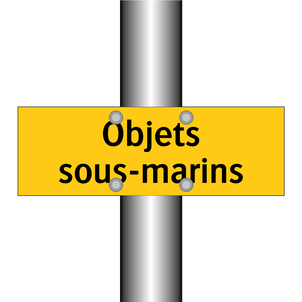 Objets sous-marins