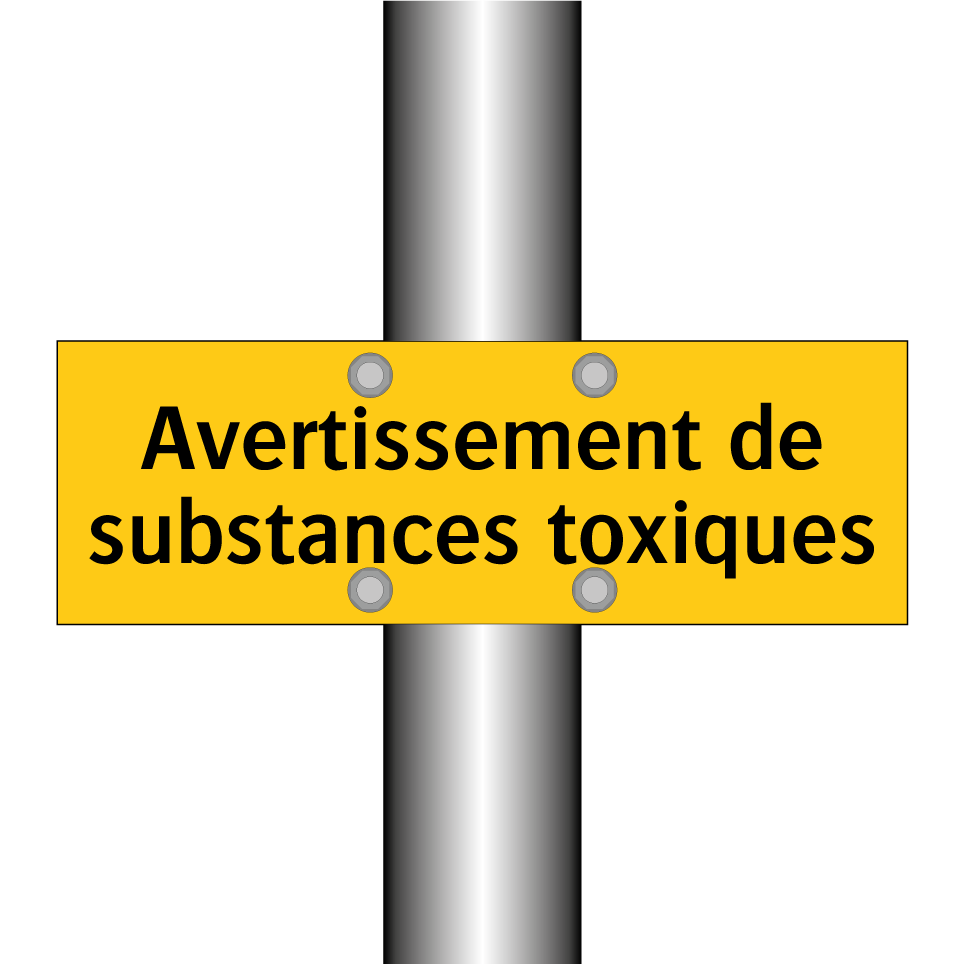 Avertissement de substances toxiques