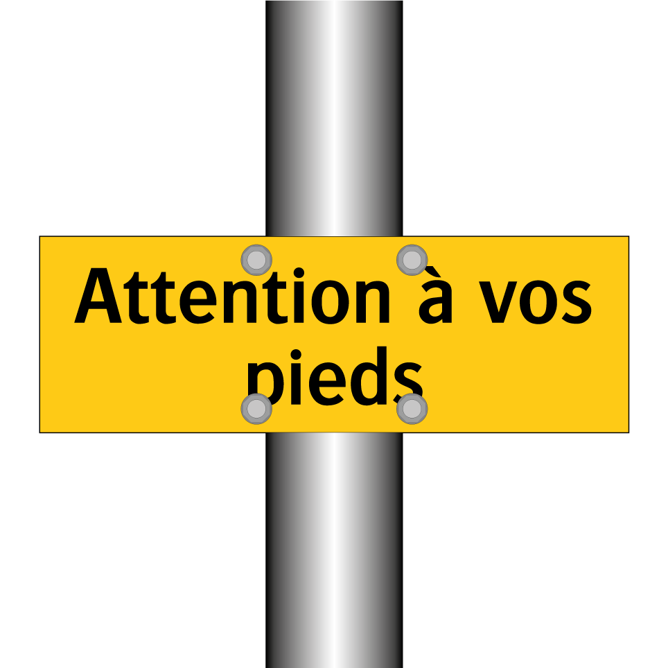 Attention à vos pieds