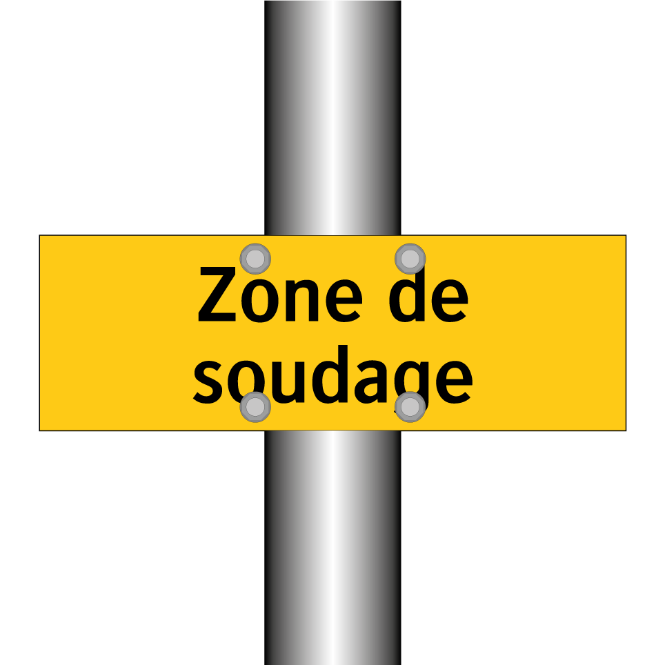 Zone de soudage