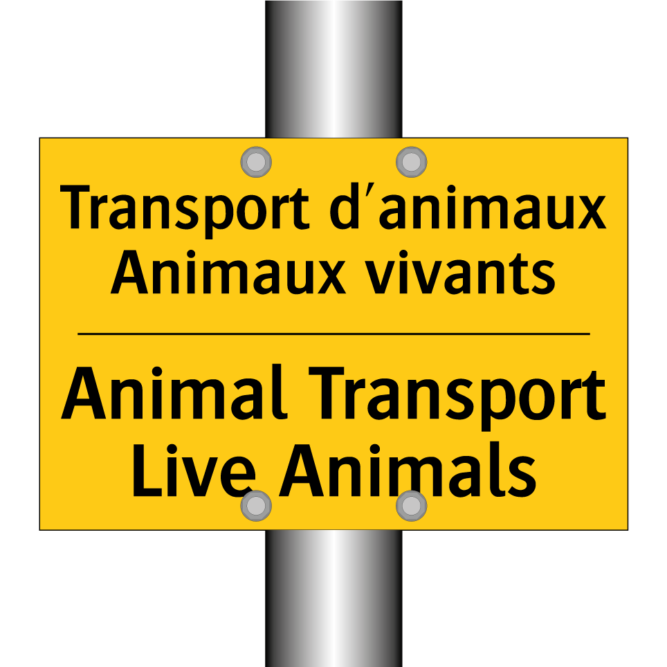 Transport d'animaux Animaux vivants /.../ - Animal Transport Live Animals