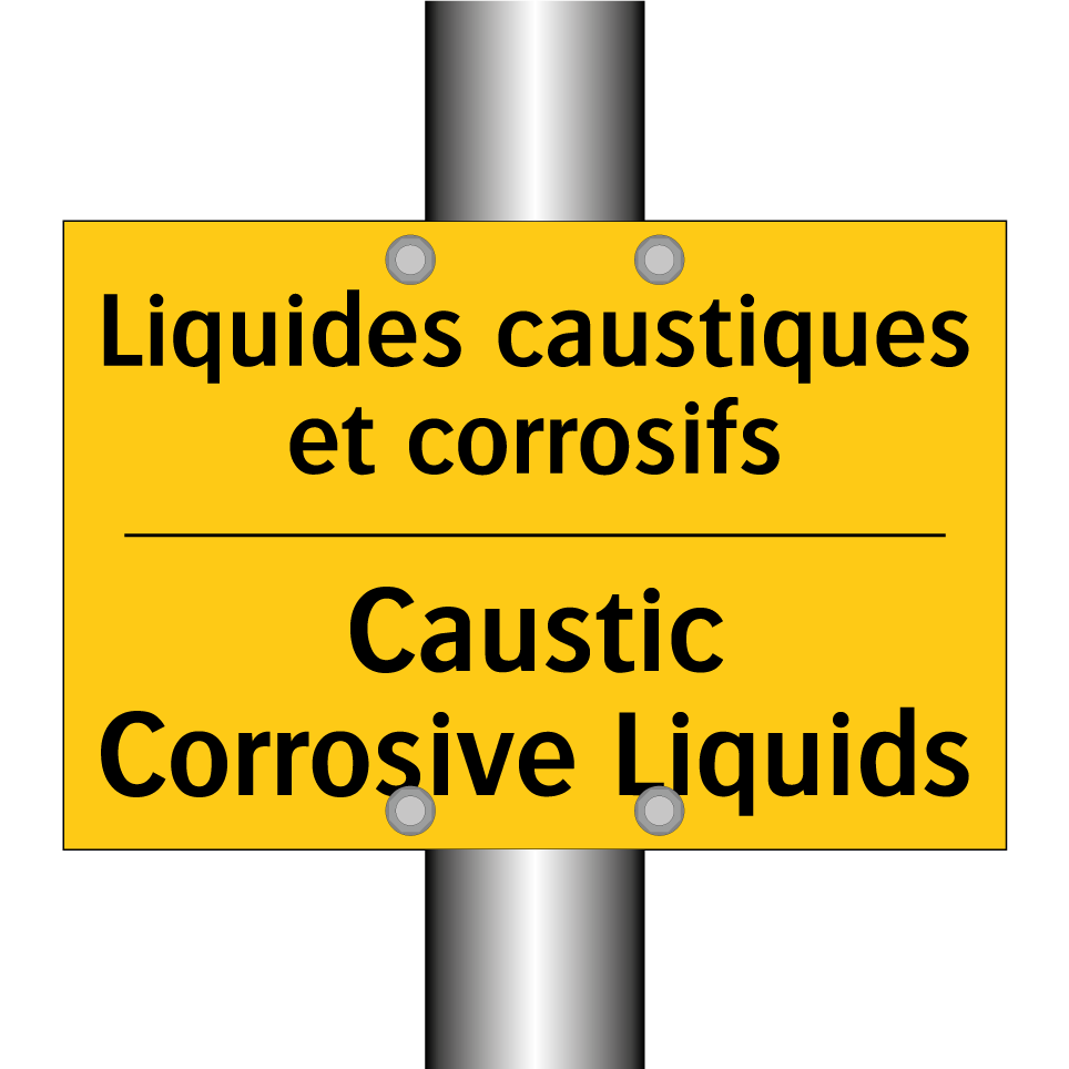 Liquides caustiques et corrosifs /.../ - Caustic Corrosive Liquids