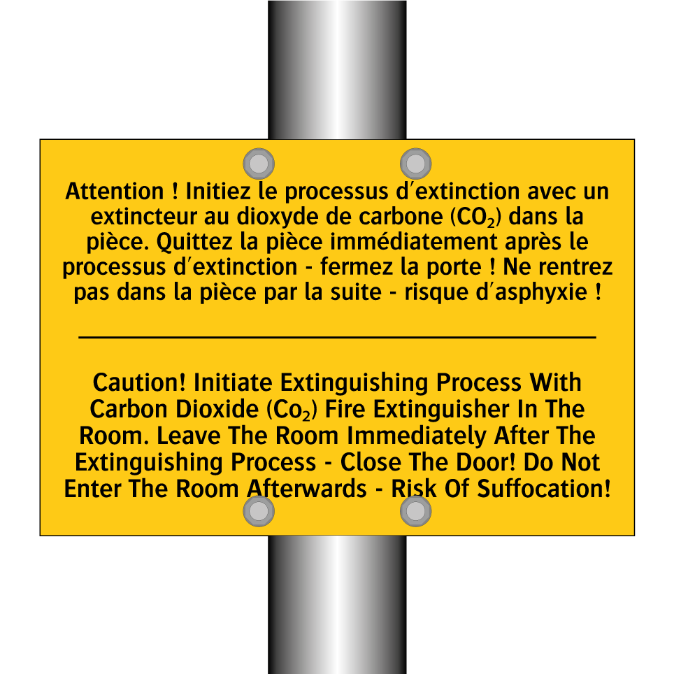 Attention ! Initiez le processus  /.../ - Caution! Initiate Extinguishing  /.../