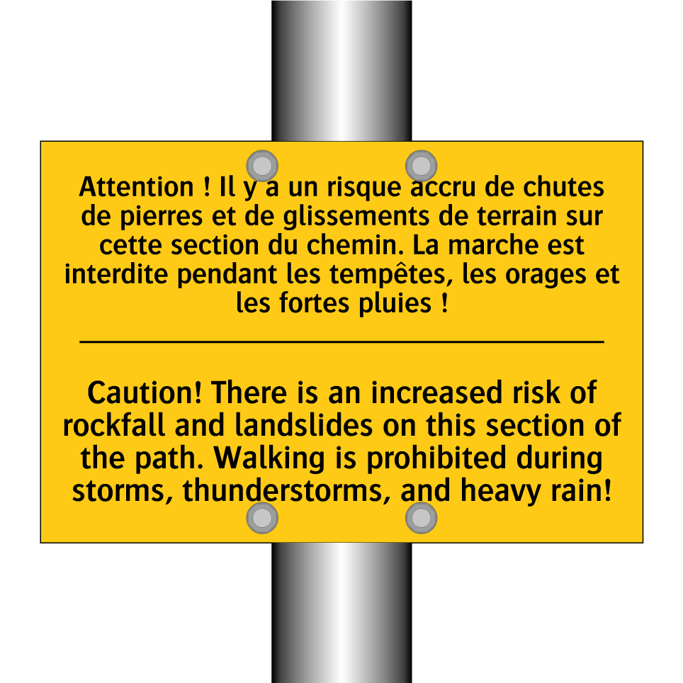 Attention ! Il y a un risque accru  /.../ - Caution! There is an increased  /.../
