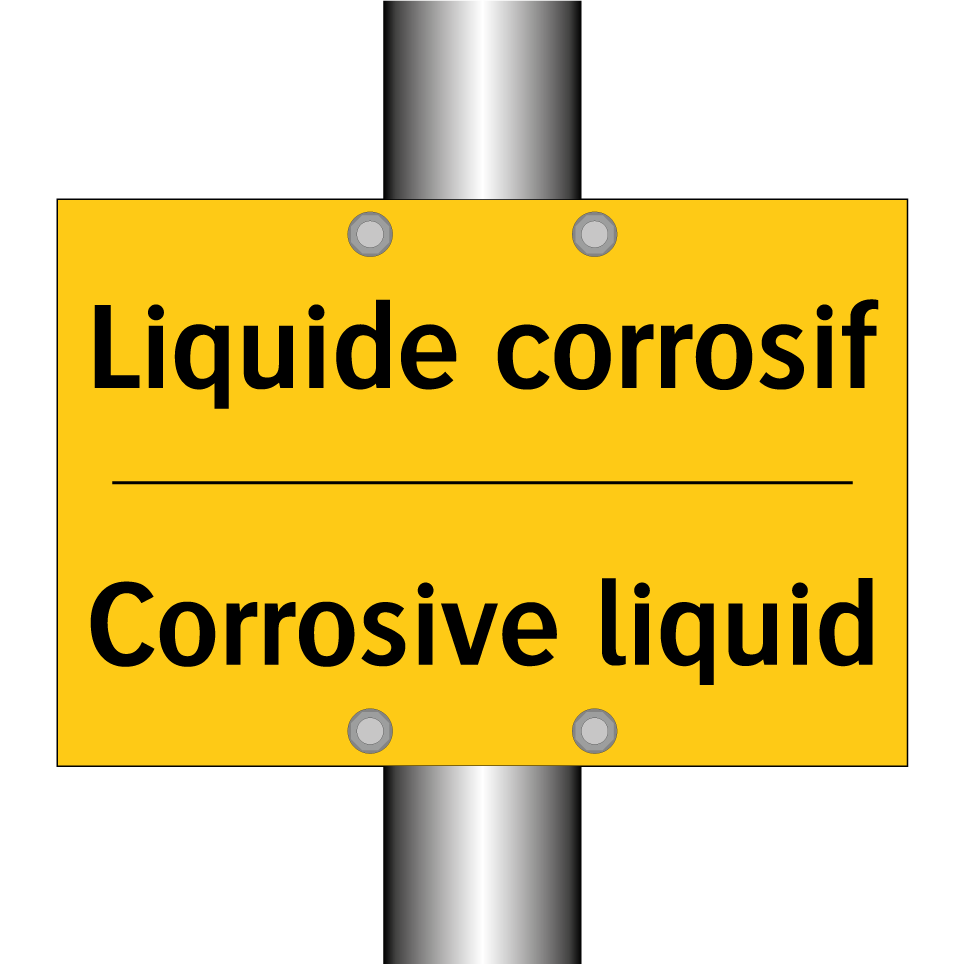 Liquide corrosif - Corrosive liquid
