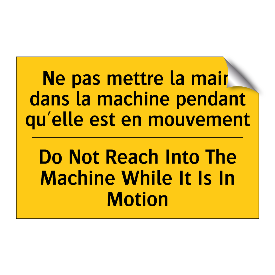 Ne pas mettre la main dans la  /.../ - Do Not Reach Into The Machine  /.../