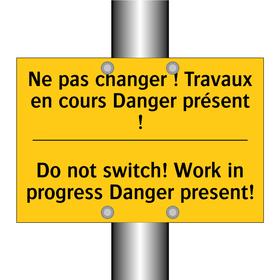 Ne pas changer ! Travaux en cours  /.../ - Do not switch! Work in progress  /.../