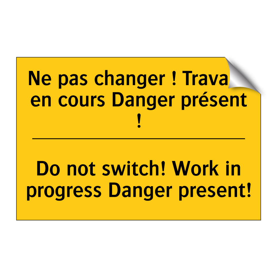Ne pas changer ! Travaux en cours  /.../ - Do not switch! Work in progress  /.../