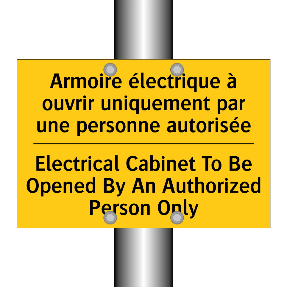 Armoire électrique à ouvrir uniquement  /.../ - Electrical Cabinet To Be Opened  /.../