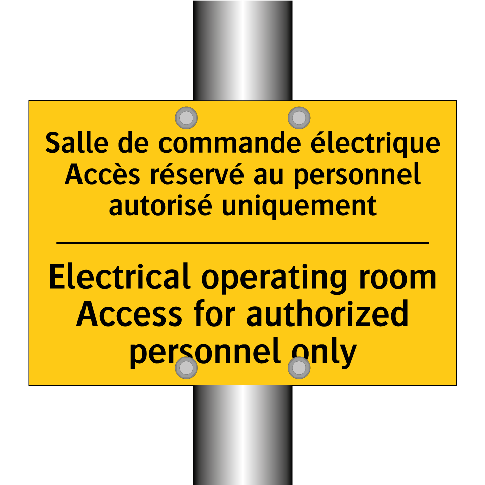 Salle de commande électrique Accès  /.../ - Electrical operating room Access  /.../