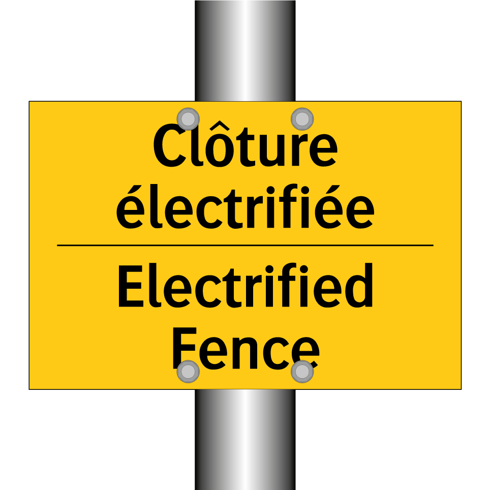 Clôture électrifiée - Electrified Fence