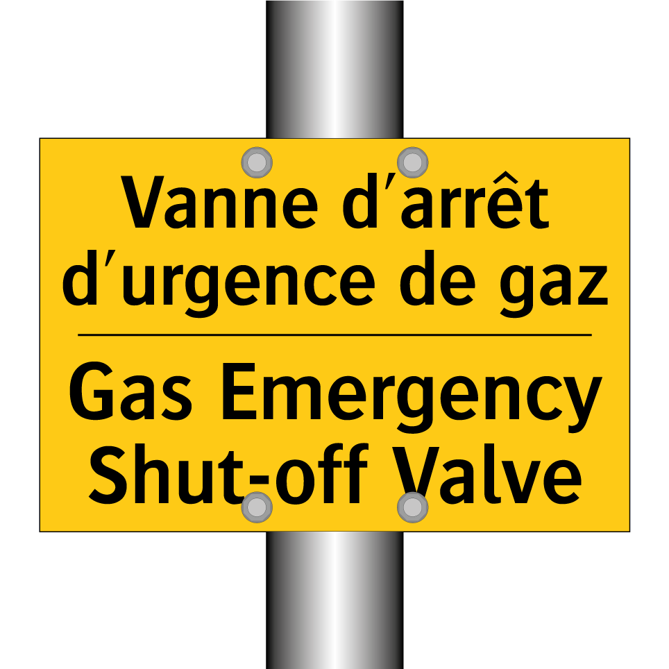 Vanne d'arrêt d'urgence de gaz - Gas Emergency Shut-off Valve