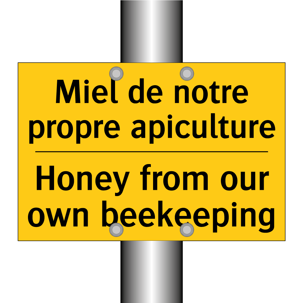 Miel de notre propre apiculture /.../ - Honey from our own beekeeping