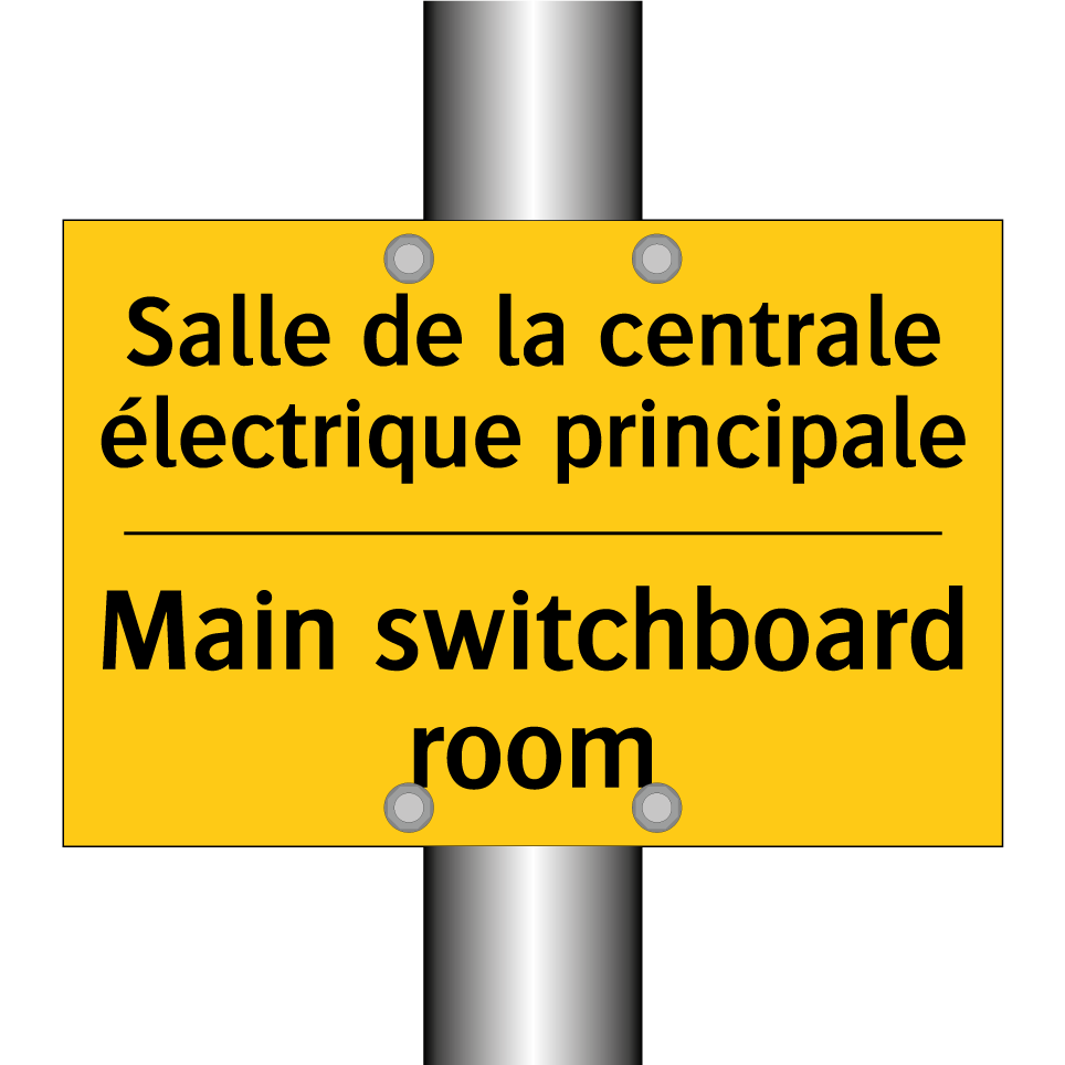 Salle de la centrale électrique  /.../ - Main switchboard room