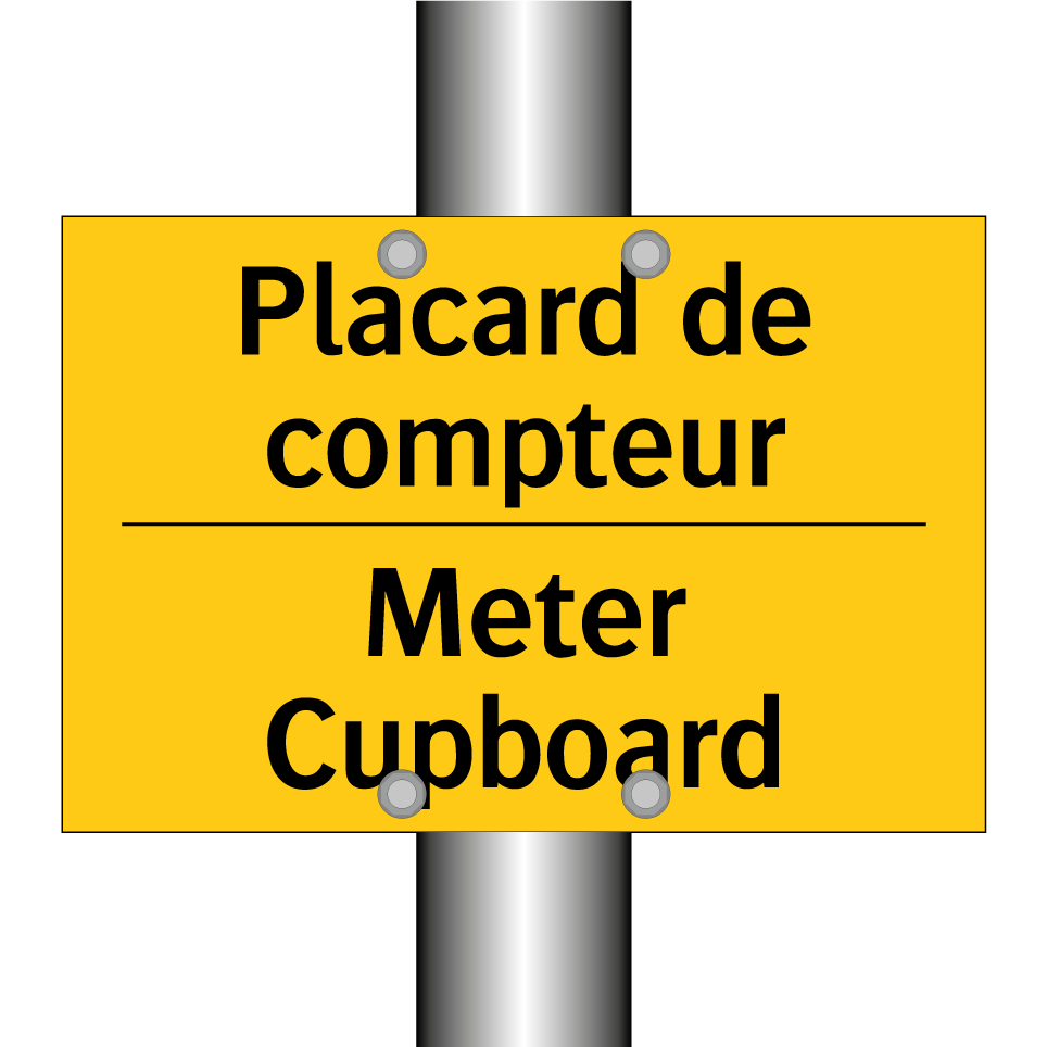 Placard de compteur - Meter Cupboard