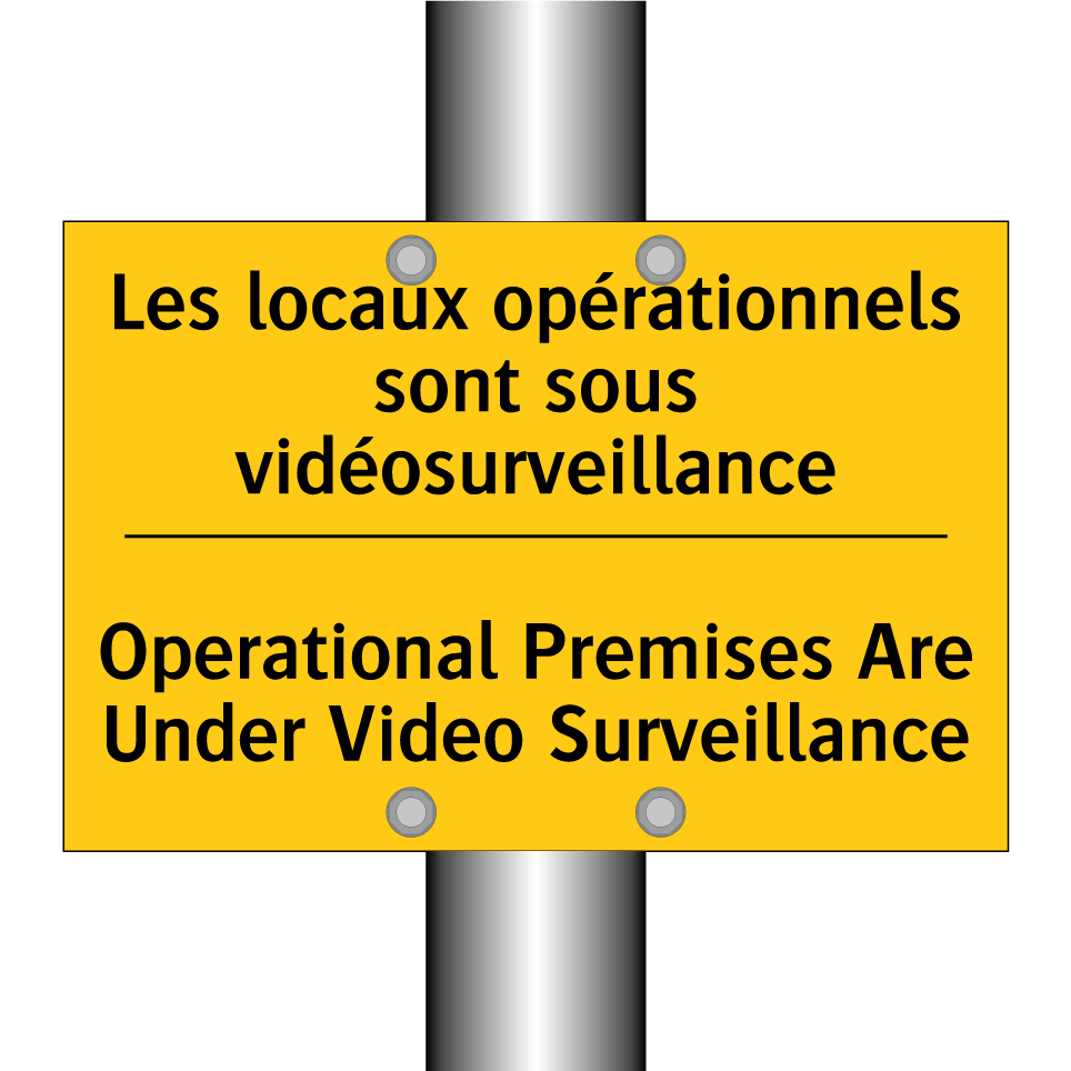 Les locaux opérationnels sont  /.../ - Operational Premises Are Under  /.../