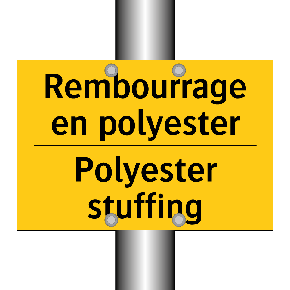 Rembourrage en polyester - Polyester stuffing