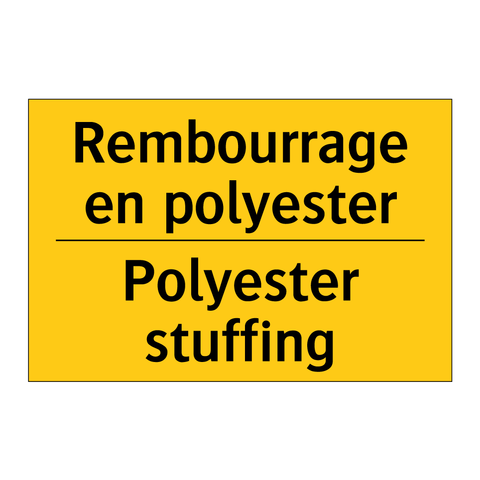 Rembourrage en polyester - Polyester stuffing