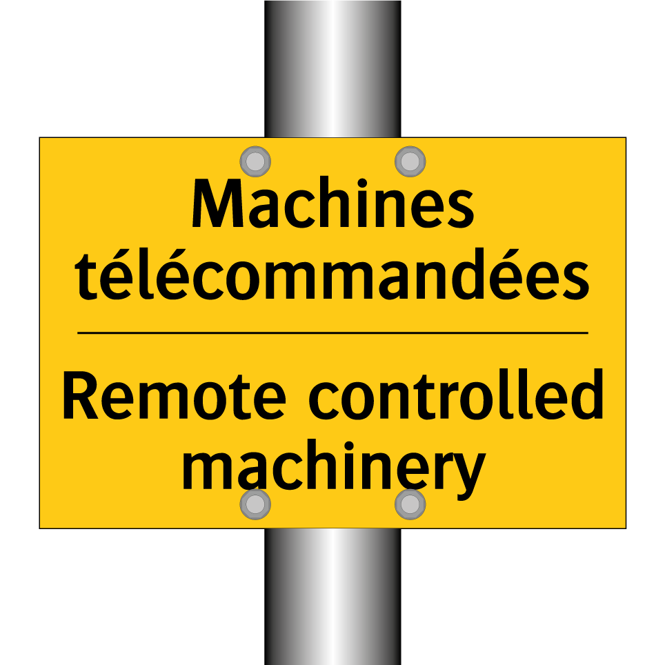 Machines télécommandées - Remote controlled machinery