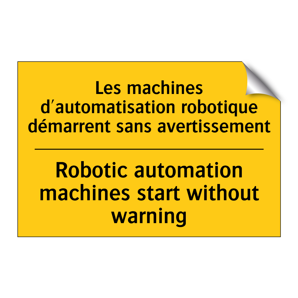 Les machines d'automatisation  /.../ - Robotic automation machines start  /.../