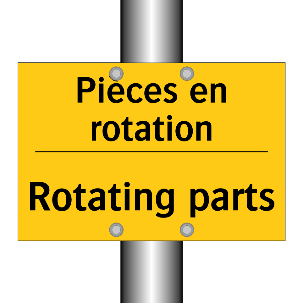 Pièces en rotation - Rotating parts