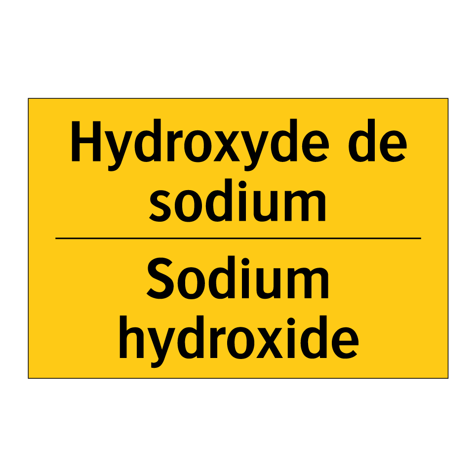 Hydroxyde de sodium - Sodium hydroxide