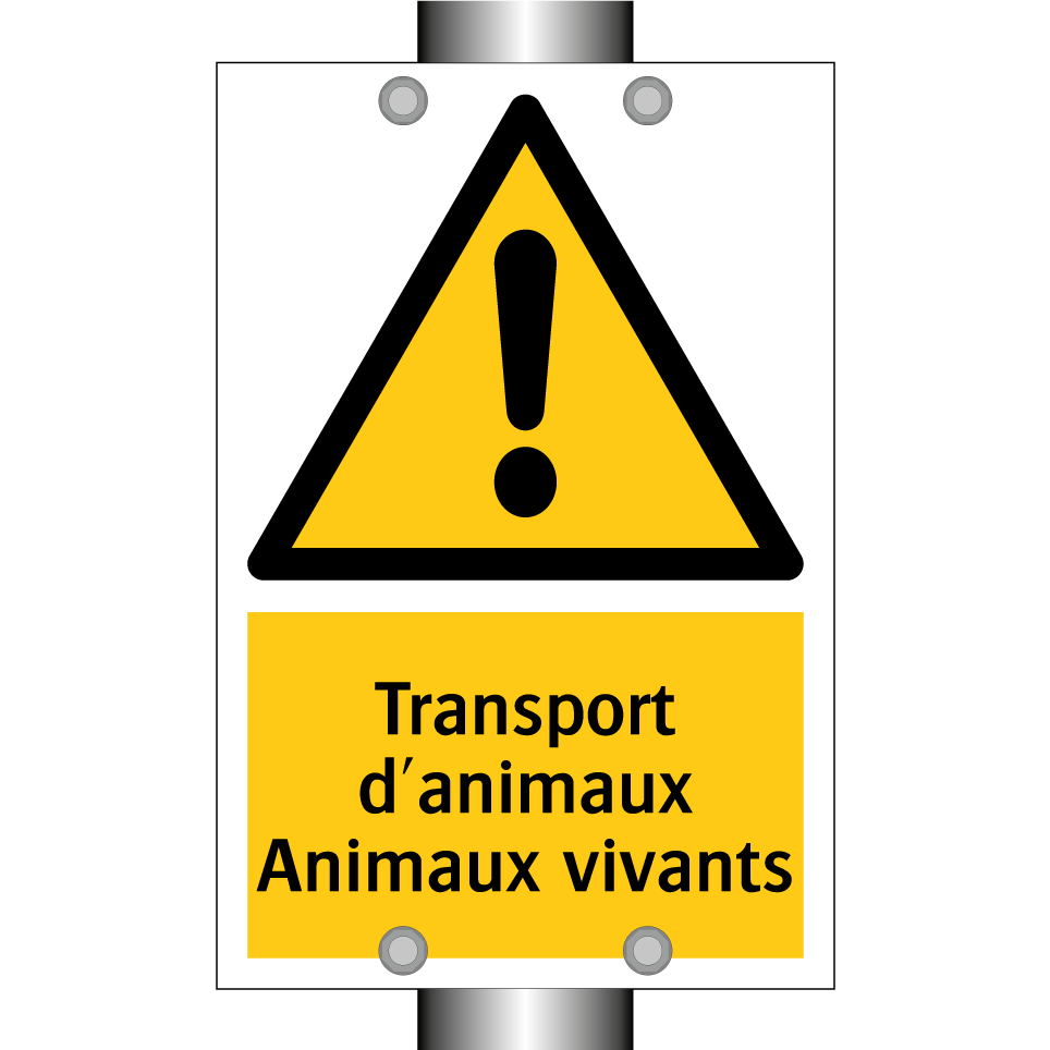 Transport d'animaux Animaux vivants