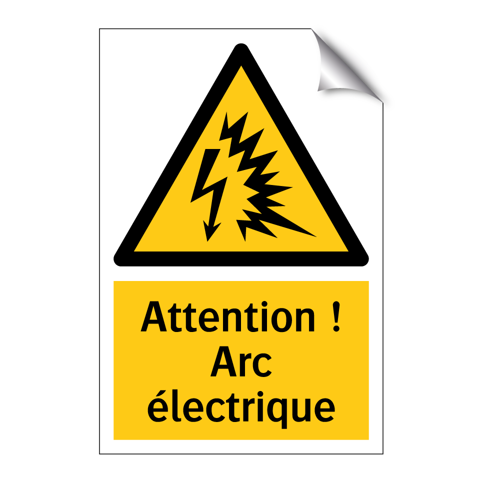 Attention ! Arc électrique