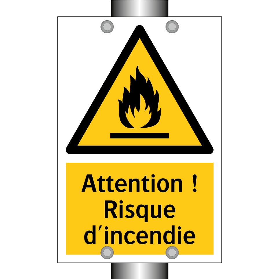 Attention ! Risque d'incendie