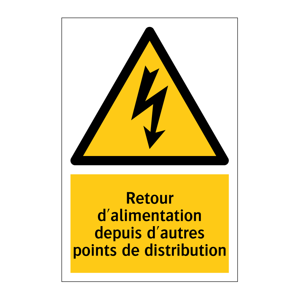 Retour d'alimentation depuis d'autres points de distribution
