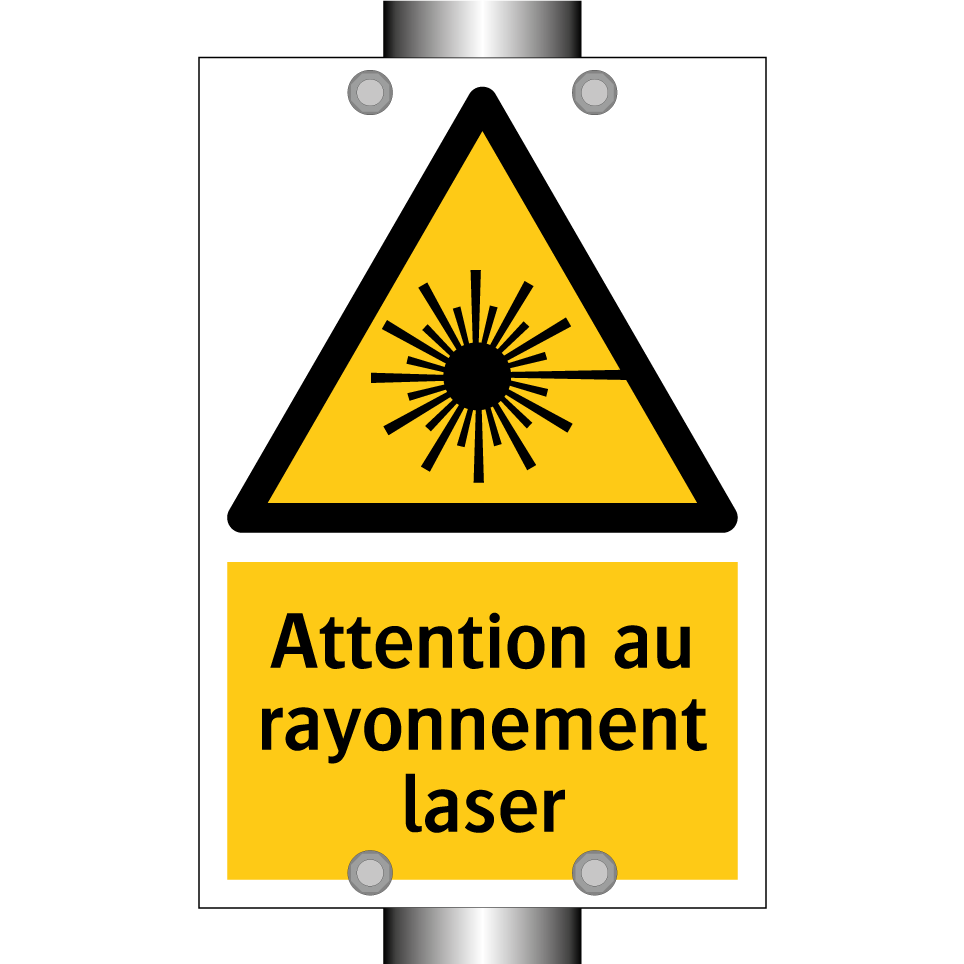 Attention au rayonnement laser