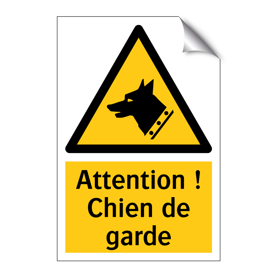 Attention ! Chien de garde