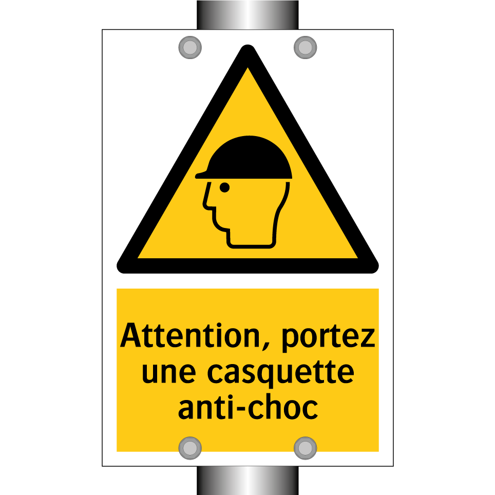 Attention, portez une casquette anti-choc