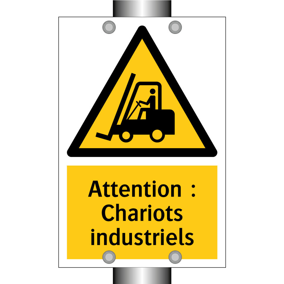 Attention : Chariots industriels