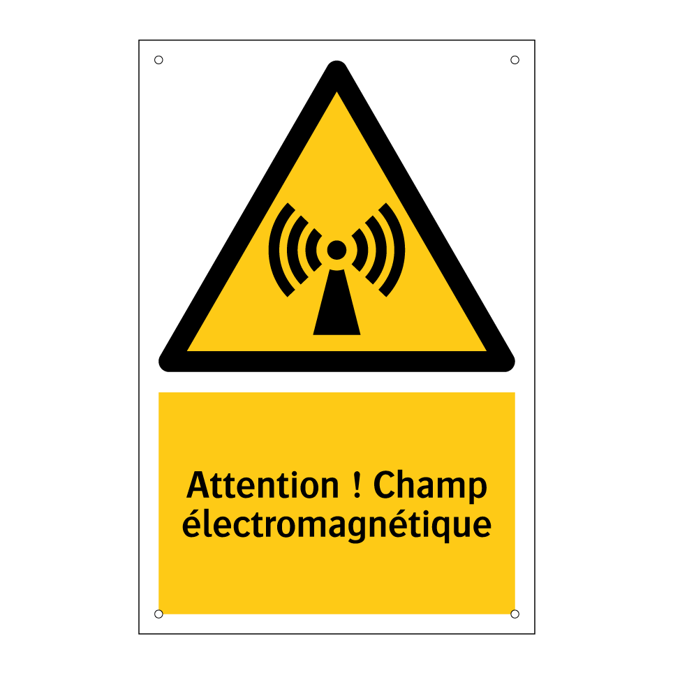 Attention ! Champ électromagnétique