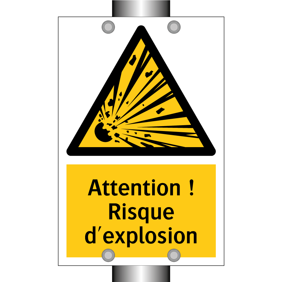 Attention ! Risque d'explosion