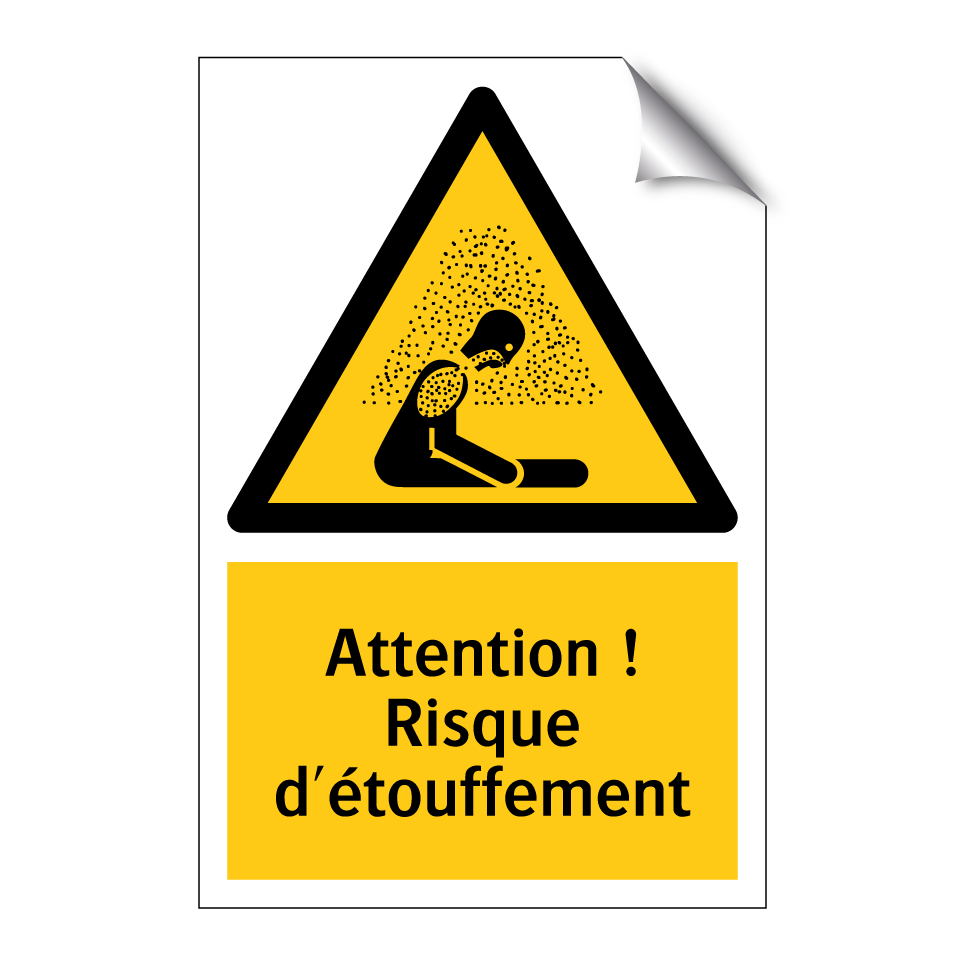 Attention ! Risque d'étouffement