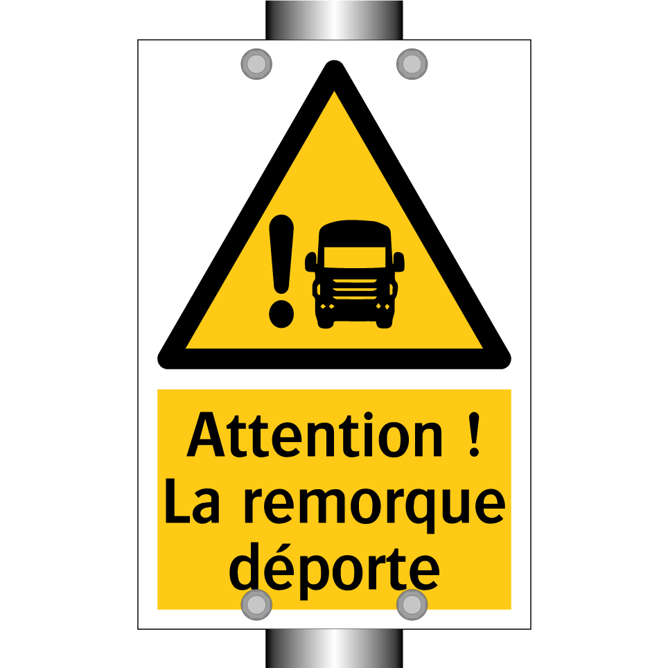 Attention ! La remorque déporte