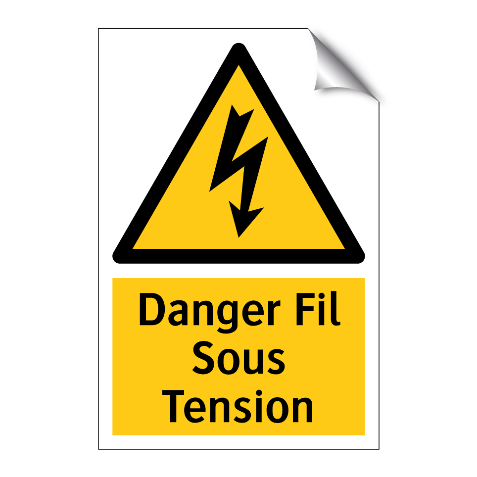 Danger Fil Sous Tension