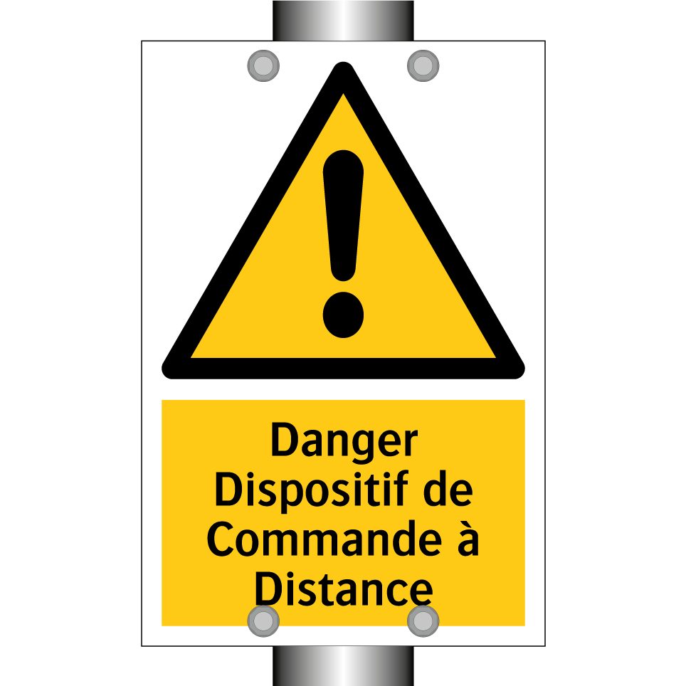 Danger Dispositif de Commande à Distance