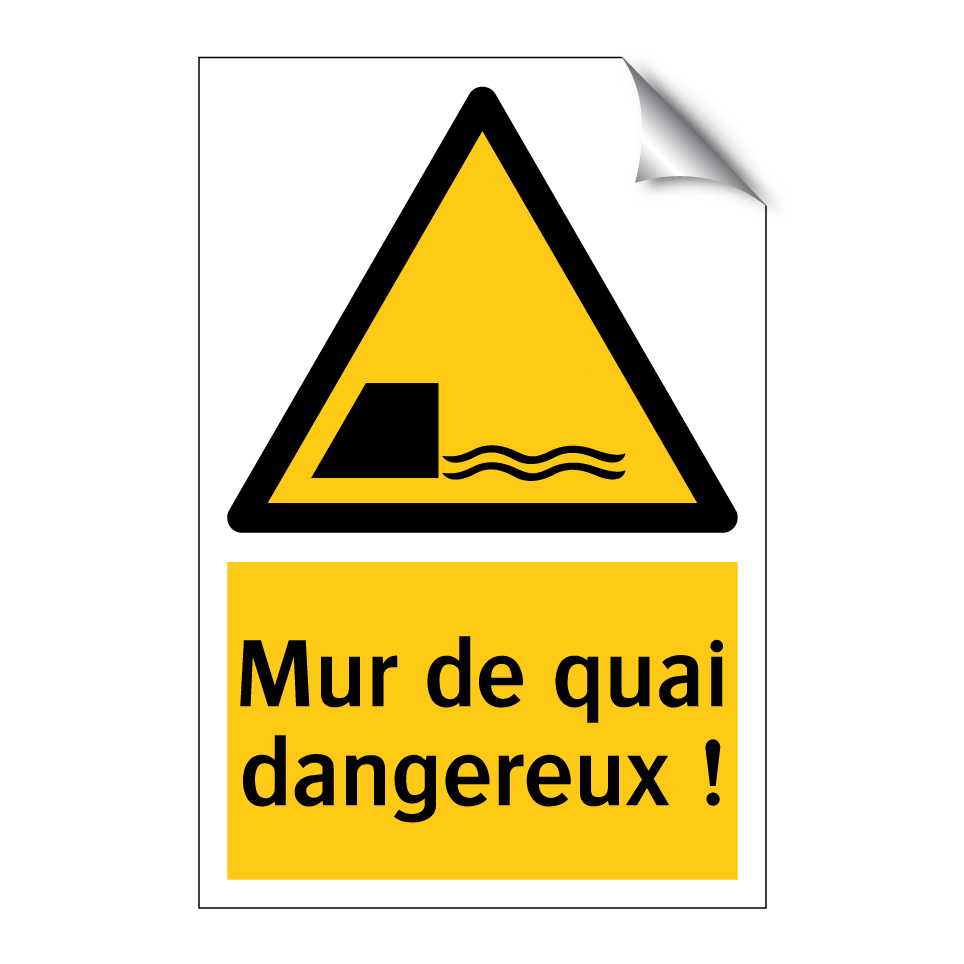 Mur de quai dangereux !