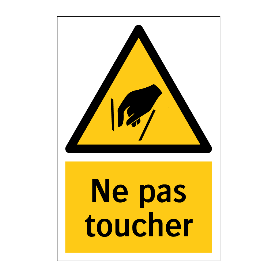Ne pas toucher
