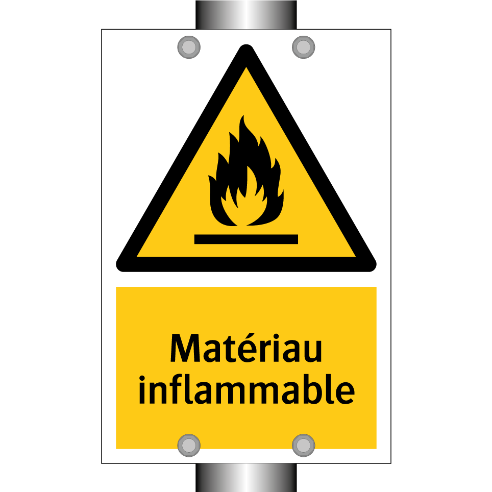 Matériau inflammable