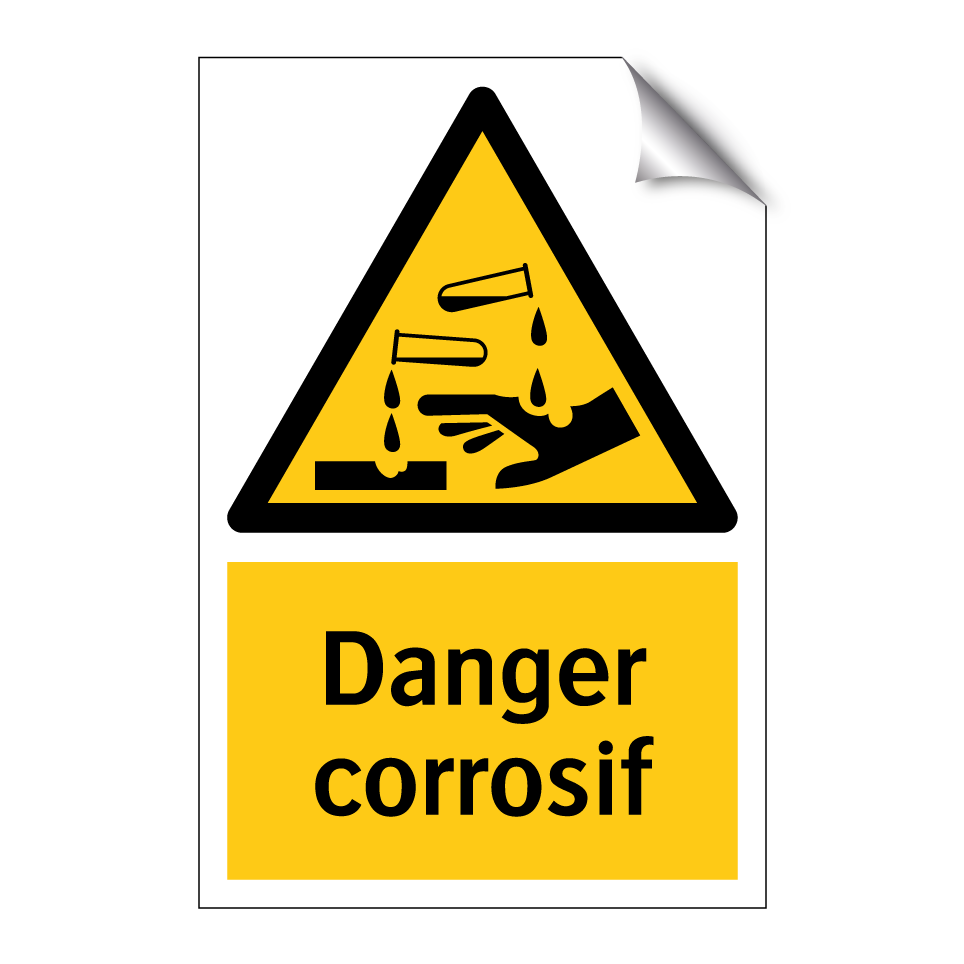 Danger corrosif