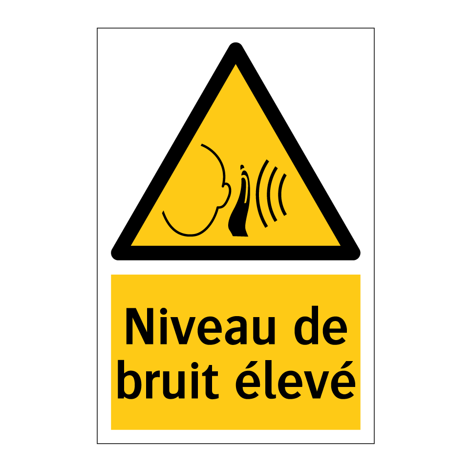 Niveau de bruit élevé