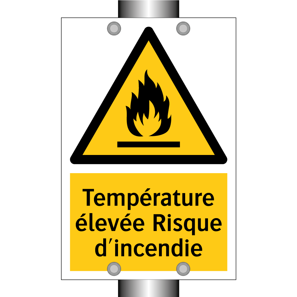 Température élevée Risque d'incendie